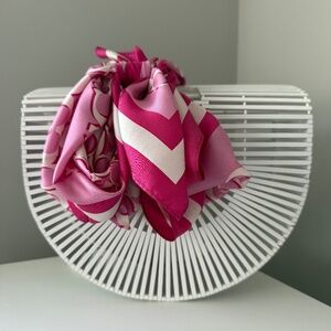 Bamboo Ark Bag in White